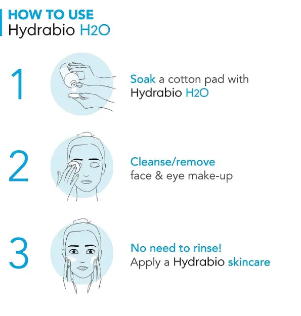 Bioderma Hydrabio H2O Moisturizing Micellar Water 16.9 Fl Oz