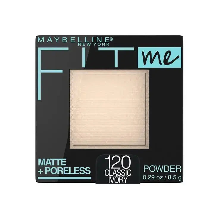 Maybelline Fit Me Matte + Poreless Compact Powder โ Oil Control & Shine-Free Finish