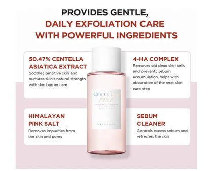 SKIN1004 Madagascar Centella Poremizing Clear Toner 7.1 fl.oz, 210ml for Keratin Plug and Sensitive Skin