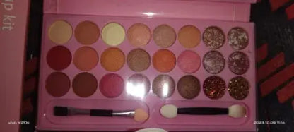 Ultra Beauty UB Face Glowing Kit With 35 Colors Eye Shadow Wallet Makeup Kit All In One