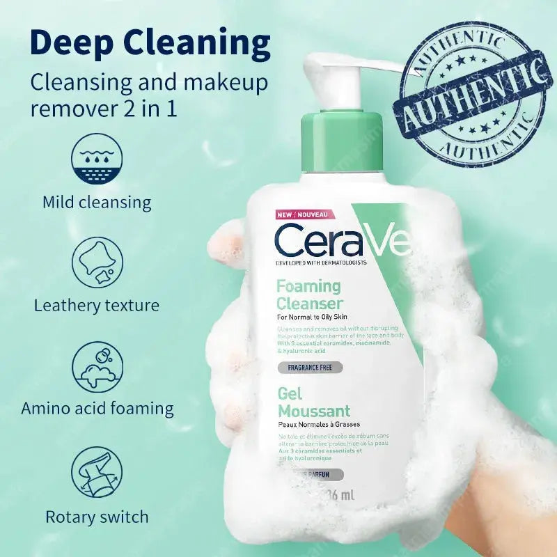 CeraVe - Foaming Facial Cleanser 16 oz - 473 ml