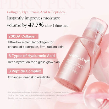 Medicube PDRN Pink Collagen Exosome Shot Serum