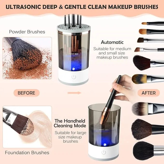 HouseQueen™-Electric Makeup Brush Cleaner