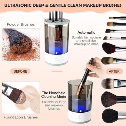 HouseQueen™-Electric Makeup Brush Cleaner