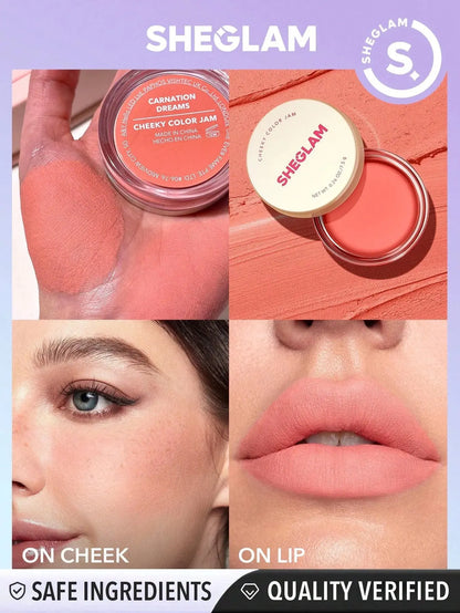 SHEGLAM Cheeky Color Jam – Cream Blush for Dewy, Natural Glow | 100% Original in Pakistan