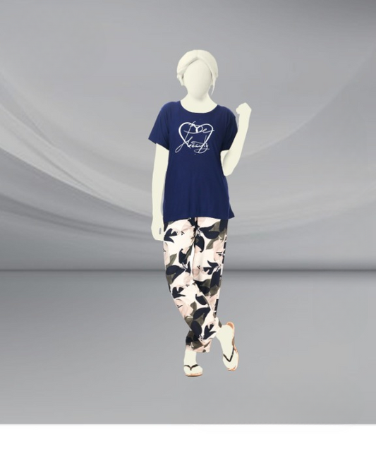 Printed Trouser & Shirt Set