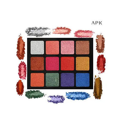 APK Mousse 12 Color Eyeshadow Palette