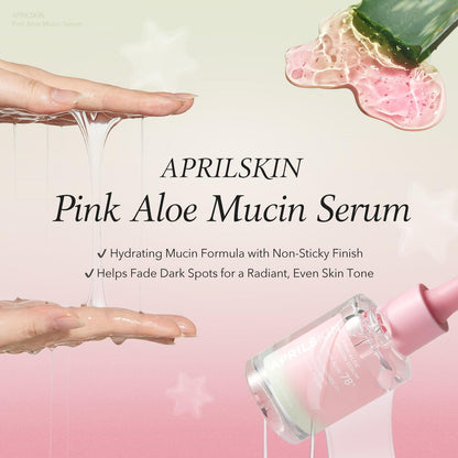 APRILSKIN Pink Aloe Mucin Serum - 30ml