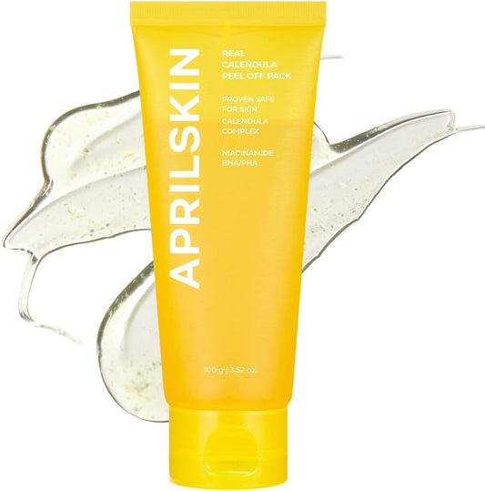Aprilskin Real Calendula Peel Off Pack Facial Mask - 100g